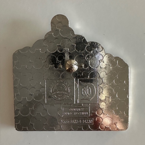 Disneyland 60th Anniversary Diamond Celebration Minnie Mouse Logo Trading Pin - Picture 3 of 3